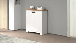 Scarpiera 2 ante rovere 84x100h cm - Adriatica