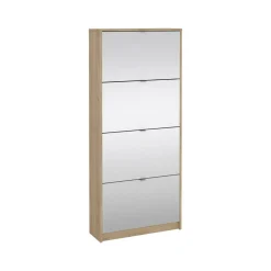 Scarpiera 4 ante rovere 70x162h cm - Aepytus