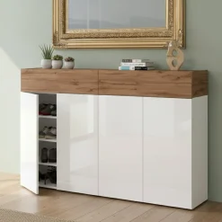 Scarpiera 6 ante rovere 154x100h cm - Are
