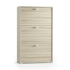 Scarpiera 3 ante rovere 67x112h cm - Axinite