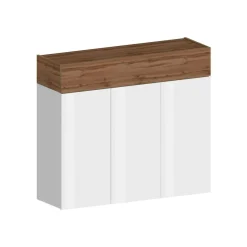 Scarpiera 4 ante rovere 114x100h cm - Griselda