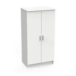 Scarpiera classica 2 ante bianca opaca 54x108h cm - Abram