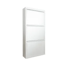 Scarpiera Dpapi, 50x15h103 cm, Bianco