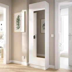 Scarpiera 12 paia bianca 50x185h cm - Arlanda