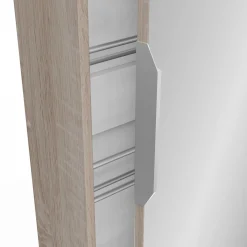 Scarpiera 12 paia rovere 50x180h cm - Baucina
