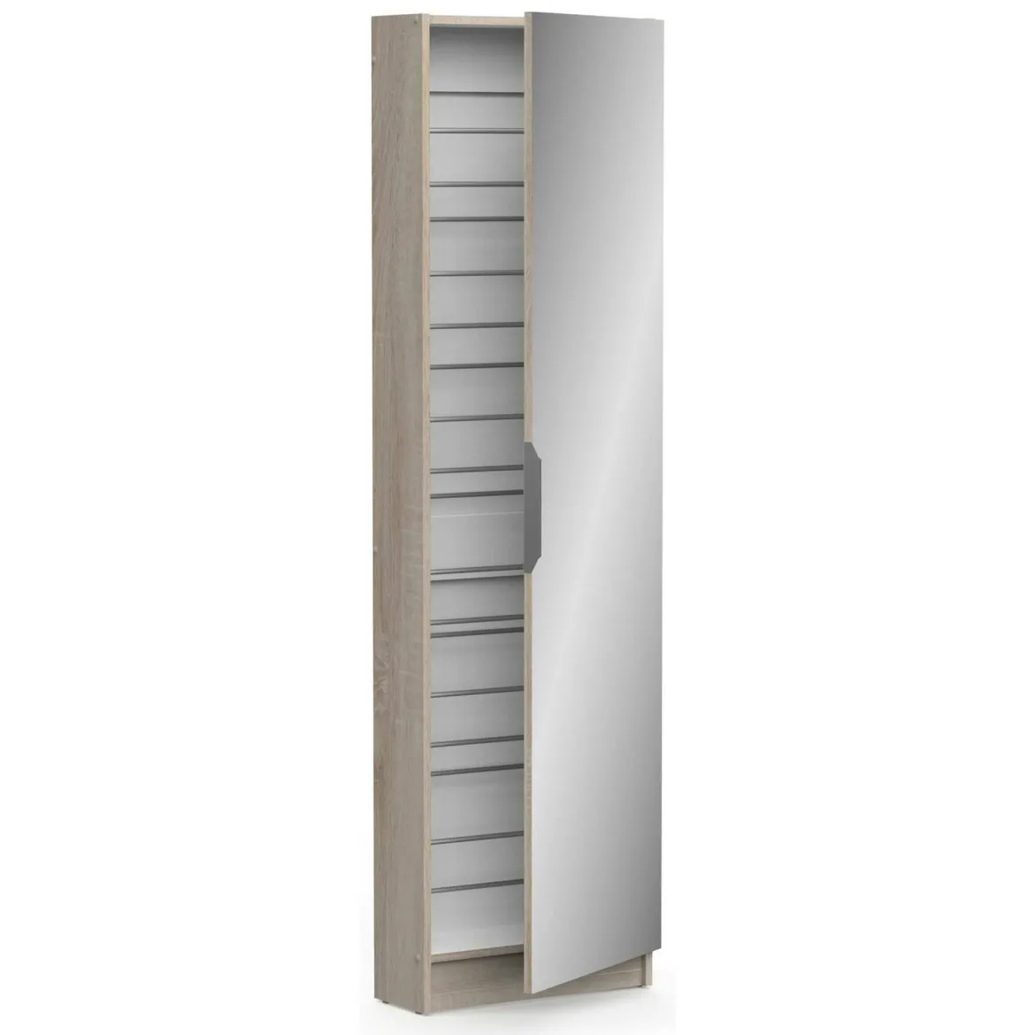 Scarpiera 12 paia rovere 50x180h cm - Baucina