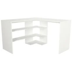 Scrivania angolare bianca 120x120cm - Emiliana