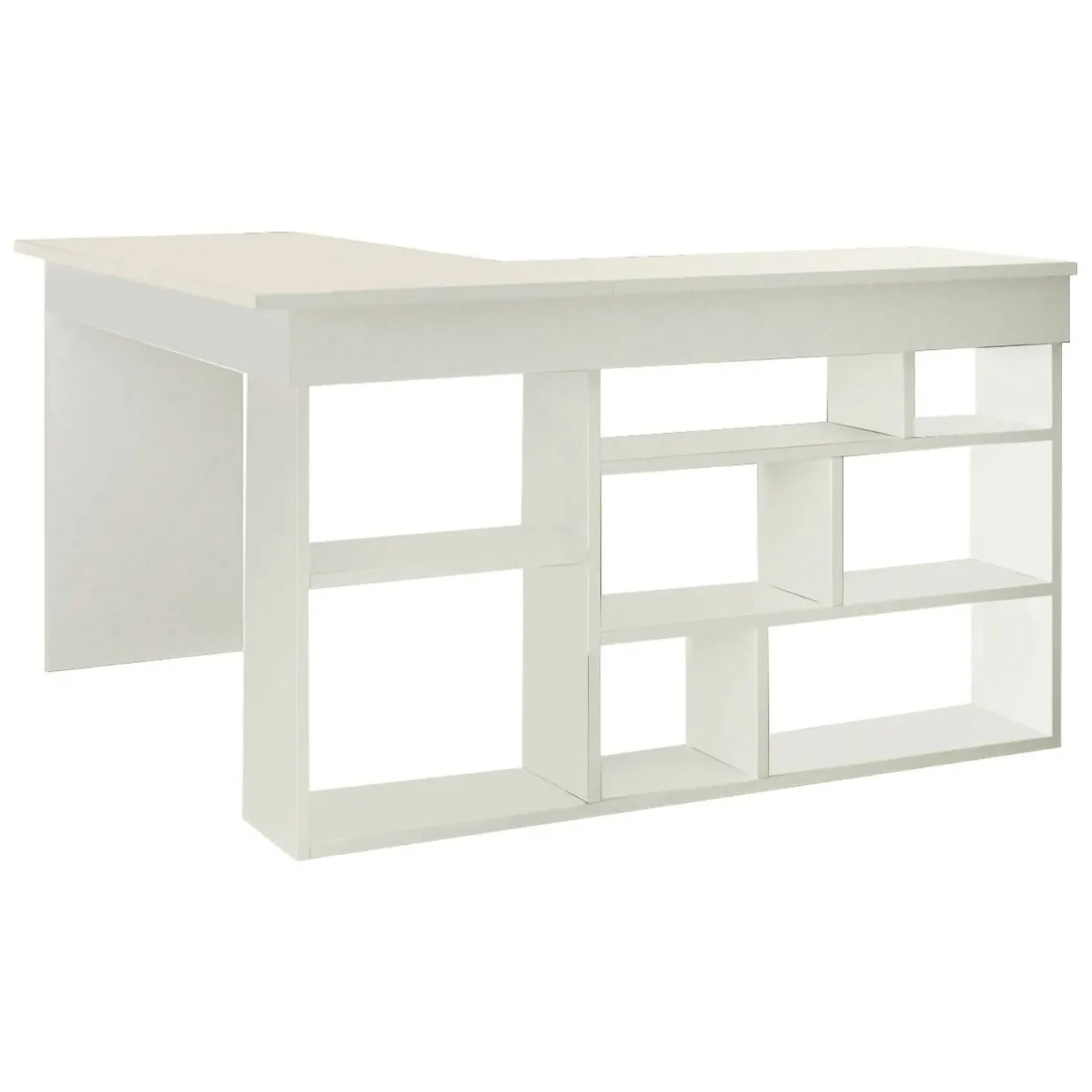 Scrivania angolare bianca 130x130cm - Alik