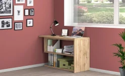Scrivania angolare rovere 120x50cm - Topazio