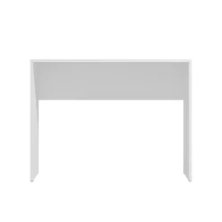 Scrivania Bianco Opaco un Ripiano Sfumatura Colore Struttura Opaco 98x45x74h cm, Sfumatura Colore Ripiano Opaco - Pichil