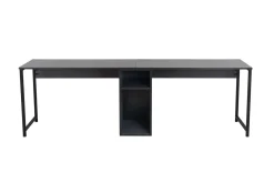 Scrivania lineare antracite 240x60cm - Violet