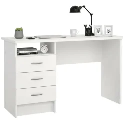 Scrivania lineare bianca 120x60cm - Kate
