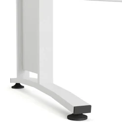 Scrivania lineare bianca 120x80cm in legno - Amigos