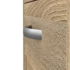Scrivania lineare quercia 109x48cm con 4 cassetti - Amor