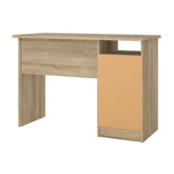 Scrivania lineare quercia 110x60cm piano in legno massello - Melita