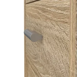 Scrivania lineare quercia 110x60cm piano in legno massello - Melita