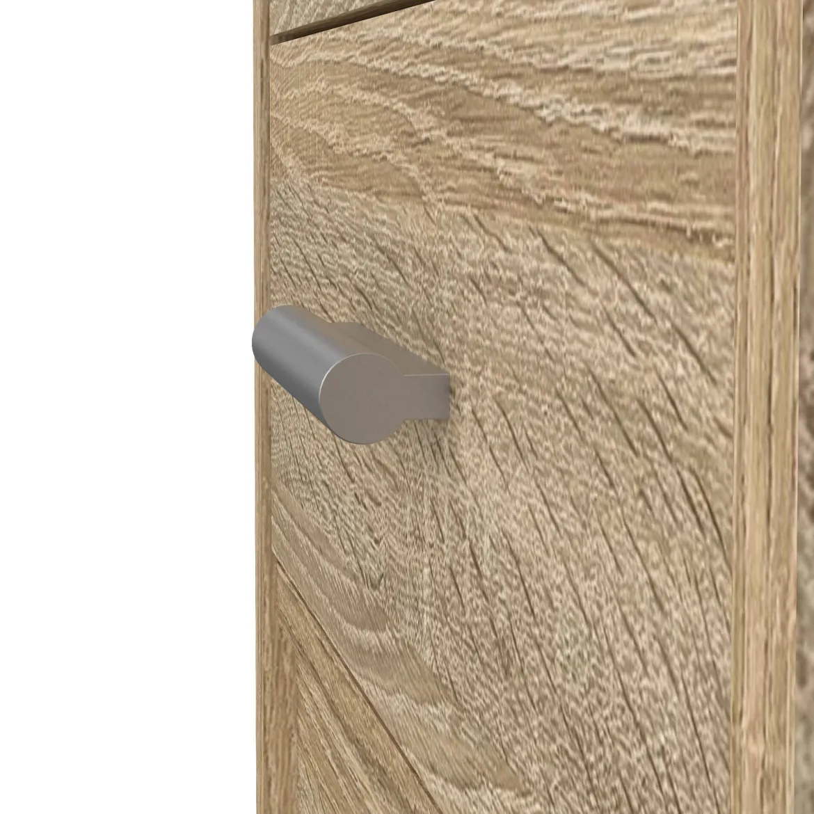 Scrivania lineare quercia 110x60cm piano in legno massello - Melita