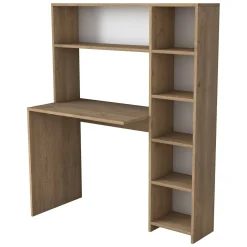 Scrivania lineare quercia 120x48cm con 3 cassetti - Andre