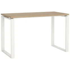 Scrivania lineare rovere e bianca 120x60cm - Pierrot
