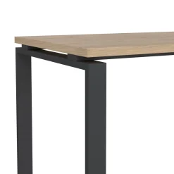 Scrivania lineare rovere e grigia 120x60cm - Pierrot