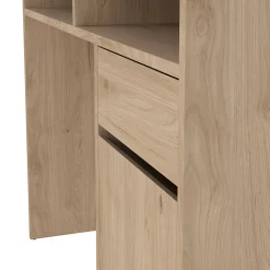Scrivania lineare rovere 110x48cm con 1 cassetto - Abbadu
