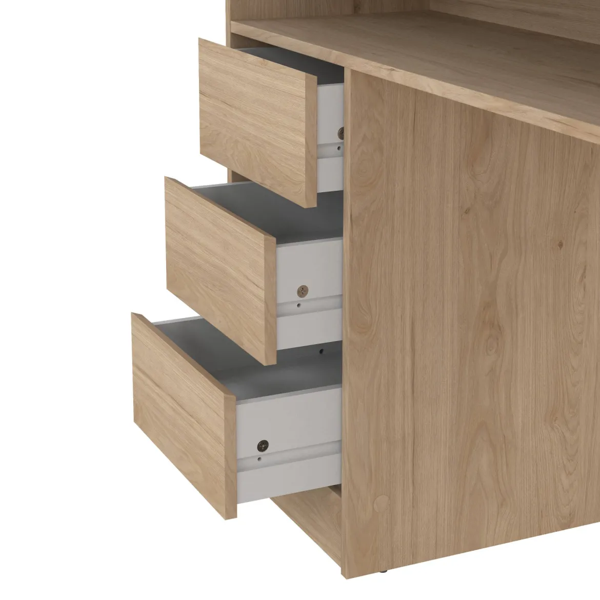 Scrivania lineare rovere 140x60cm - Atemis