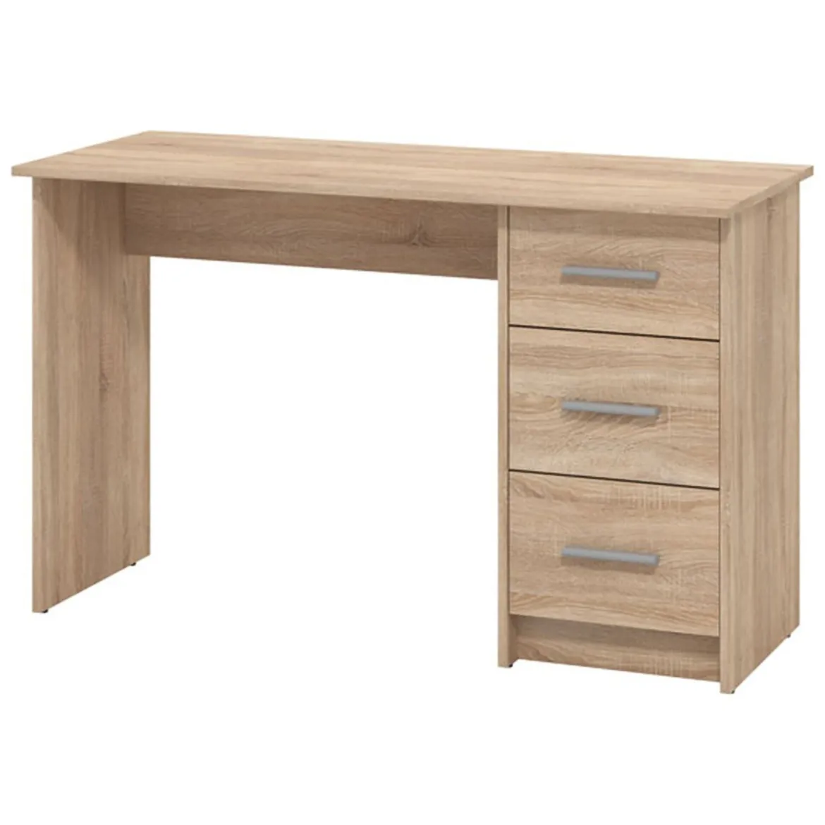 Scrivania Marrone Rovere un Ripiano Sfumatura Colore Ripiano Rovere 90x40x73h cm, Materiale Piano in Legno Nobilitato - Urio