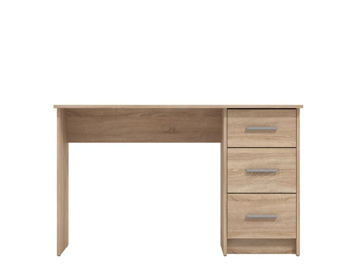 Scrivania Marrone Rovere un Ripiano Sfumatura Colore Ripiano Rovere 90x40x73h cm, Materiale Piano in Legno Nobilitato - Urio