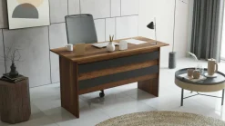 Scrivania No noce e antracite 140x60cm - Antilia