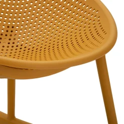 Sedia Arancione 2 Sedie a Dondolo, Adatto per Indoor/outdoor, Materiale Struttura in Plastica - Phunt