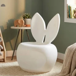 Sedia Bianco una Sedia Adatto per Indoor/outdoor, Materiale Struttura in Plastica - Mrauk