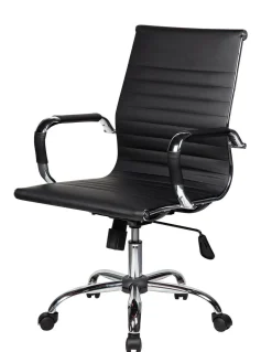 Sedia con ruote Disrae, Nero, 62x54h92/102 cm
