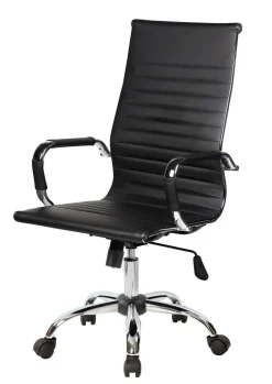 Sedia con ruote Disrae, Nero, 63x54h106/116 cm