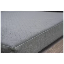 Sedia da Esterno Marrone Noce Grigio una Sedia Imbottito, Modulabile Componibile - Houghton
