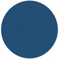 Sedia da studio con ruote imbottita con braccioli in ecopelle nera e blu - Camaleonte