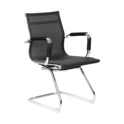 Sedia Nero una Sedia Peso Supportato 120 kg, Altezza Seduta 43 cm - Balvano