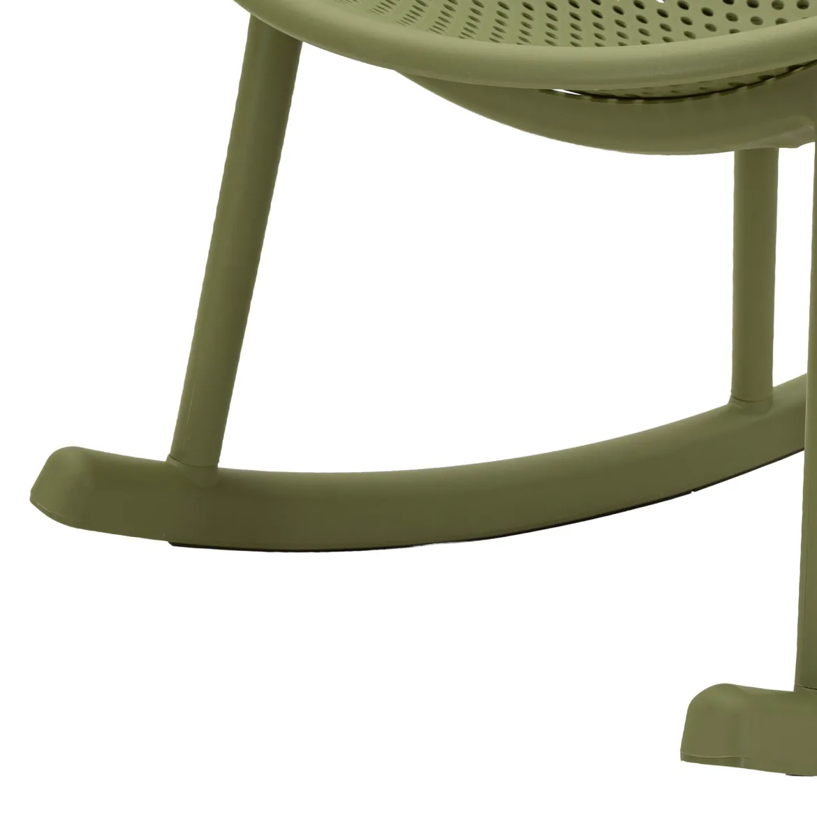 Sedia Verde 2 Sedie a Dondolo, Adatto per Indoor/outdoor, Materiale Struttura in Plastica - Phunt
