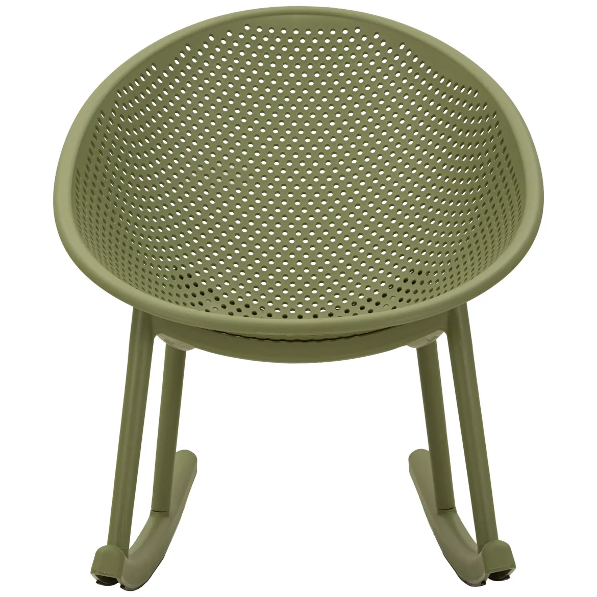 Sedia Verde 2 Sedie a Dondolo, Adatto per Indoor/outdoor, Materiale Struttura in Plastica - Phunt