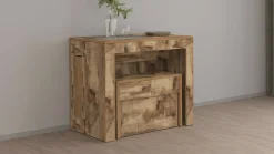 Set consolle allungabile 12 posti e 1 panca allungabile ardesia - Badesi