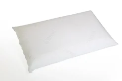 Set di 4 guanciali Prezzemolo, Made in Italy, 70x40 h14 cm, Bianco