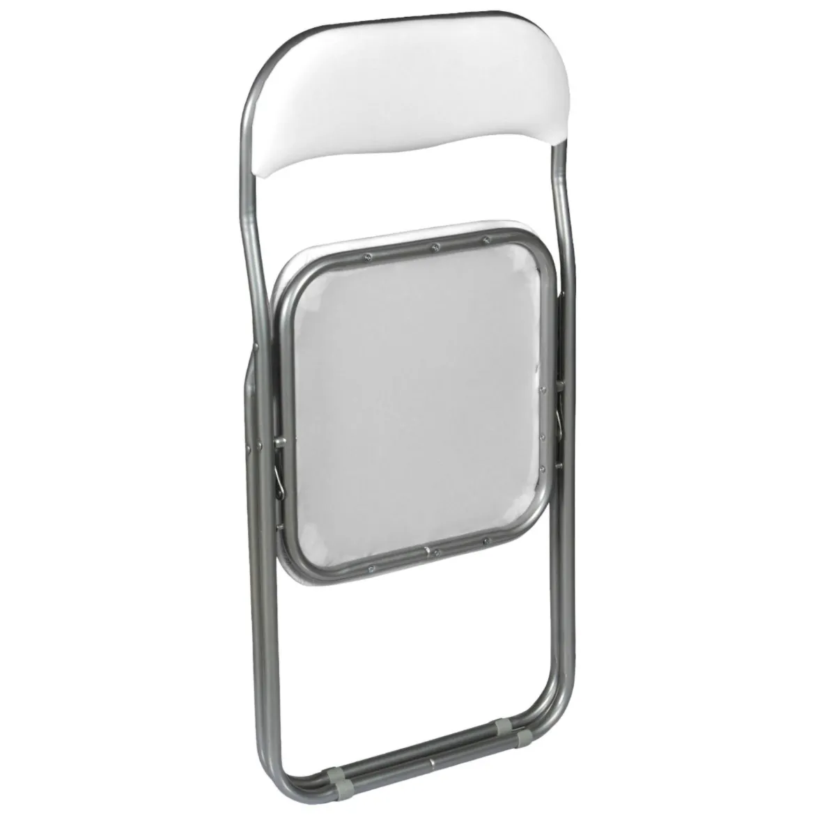 Set di Sedie Bianco Grigio 10 Sedie Imbottito, Peso Supportato 80 kg - Antenore