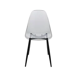 Set di 6 sedie design in plastica fume - Amstrong