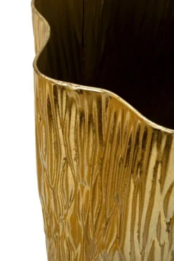 Set di 3 vasi Frentano, 41x39 h83 cm, Oro