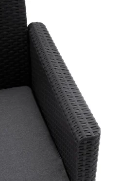 Set salotto da esterno Nepean, 113x65 h74 cm, Antracite