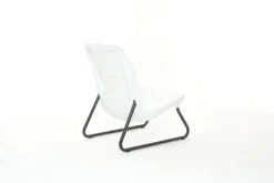 Set salotto esterno 2 poltrone 1 tavolino bianco - Canmore