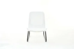 Set salotto esterno 2 poltrone 1 tavolino bianco - Canmore