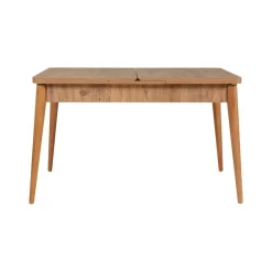 Set tavolo allungabile 8 posti 2 sedie e 1 panca in legno - Padru