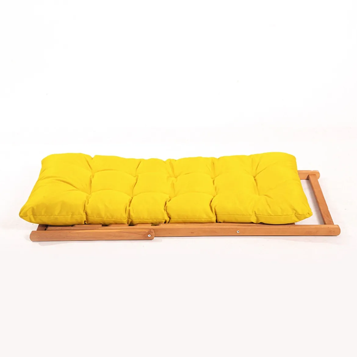 Set Tavolo e Sedie Giallo 2 Posti Dimensione Tavolo 40x40h40 cm, Dimensione Seduta 66x48h112 cm - Biagio