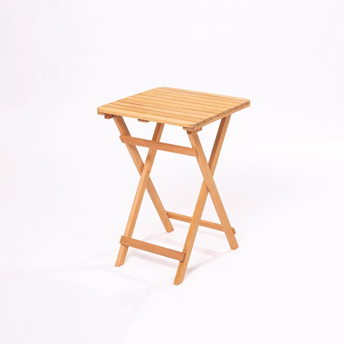 Set Tavolo e Sedie Marrone 2 Posti Dimensione Tavolo 50x50h72 cm, Dimensione Seduta 40x30h81 cm - Isso