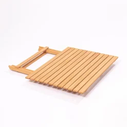 Set Tavolo e Sedie Marrone 4 Posti Dimensione Tavolo 80x60h72 cm, Dimensione Seduta 40x30h81 cm - Fanano